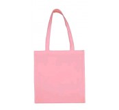 Bavlněná plátěná taška, 38x42 cm, růžová