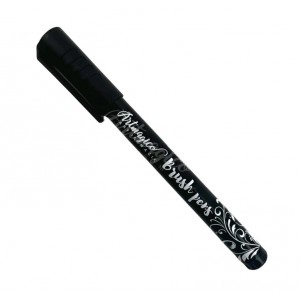 Akrylový popisovač Brush Pen Artmagico, černý
