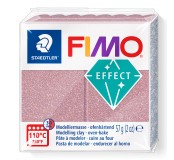 Fimo Effect Glitter modelovací hmota 57 g - růžová zlatá