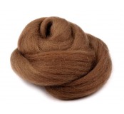 Filcovací vlna merino 20g, hnědá